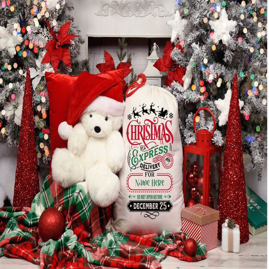 Christmas Express Christmas Sack, Gift For Chidren, Christmas Bag Gift, Christmas Gift 2023