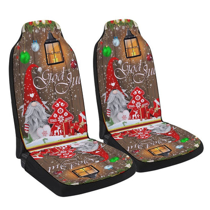Christmas Gnomes Cars Seat Cover, Christmas Car Seat Covers, Car Decor Gift