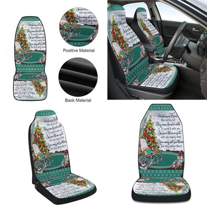 Christmas In Heaven Christmas Memorial Cars Seat Cover, Christmas Car Seat Covers, Car Decor Gift