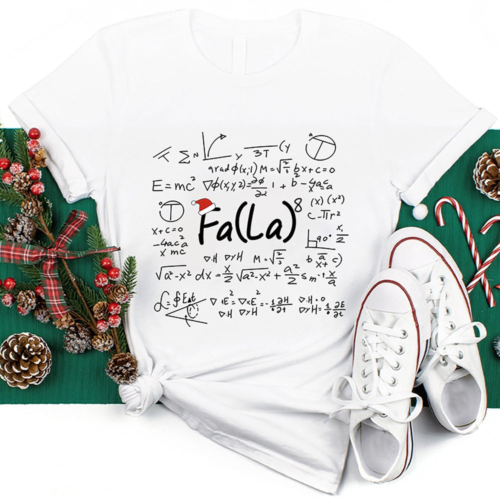 Christmas Mathematics T Shirt, Merry T Shirt, Unisex Christmas Shirts