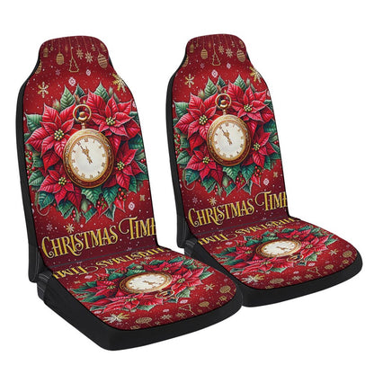 Christmas Time The Most Wonderful Time Of The Year Cars Seat Cover, Christmas Car Seat Covers, Car Decor Gift
