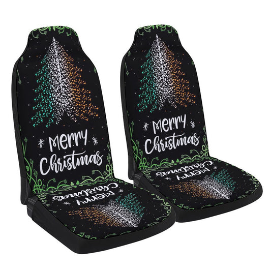 Christmas Tree Irish Cars Seat Cover, Christmas Car Seat Covers, Car Decor Gift