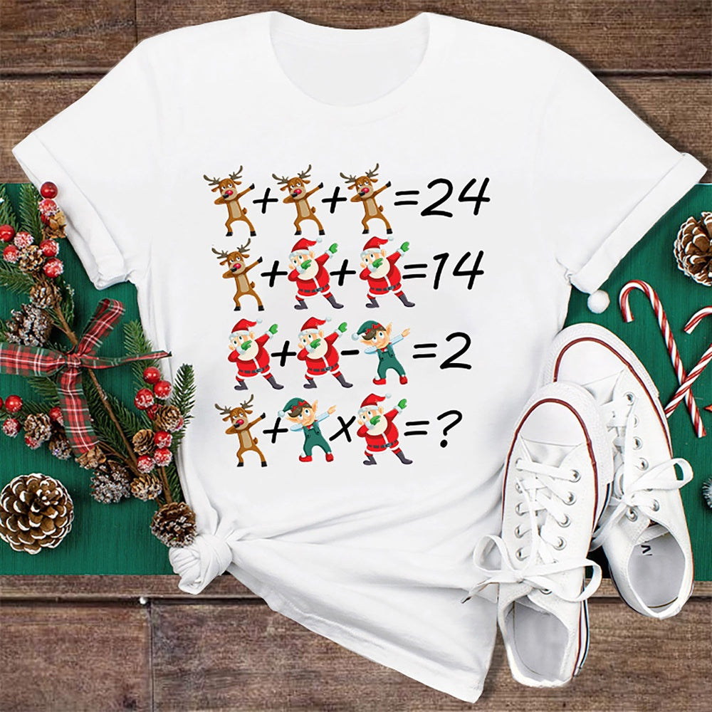 Christmas Vibes Mathematics T Shirt, Merry T Shirt, Unisex Christmas Shirts