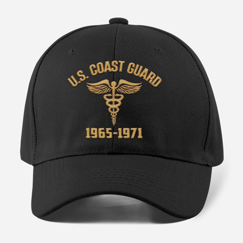 Coast Guard Veteran Cap, Customized US Veteran Uscg Rating Embroidered Cap, Embroidered Dad Hat