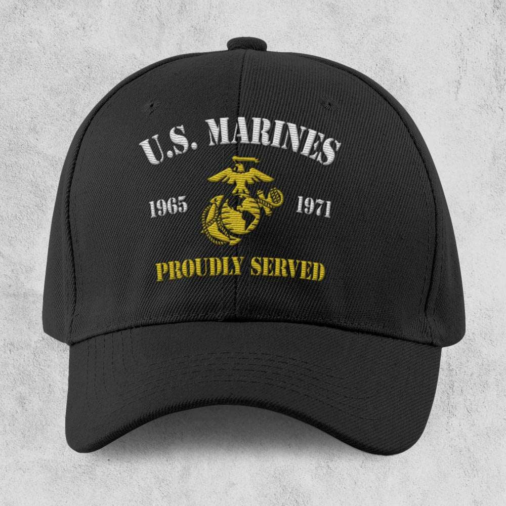 Coast Guard Veteran Cap, Customized United States Veteran Proudly Served Embroidered Cap, Embroidered Dad Hat