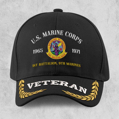 Coast Guard Veteran Cap, Customized Usmc Battalions Embroidered Cap, Embroidered Dad Hat