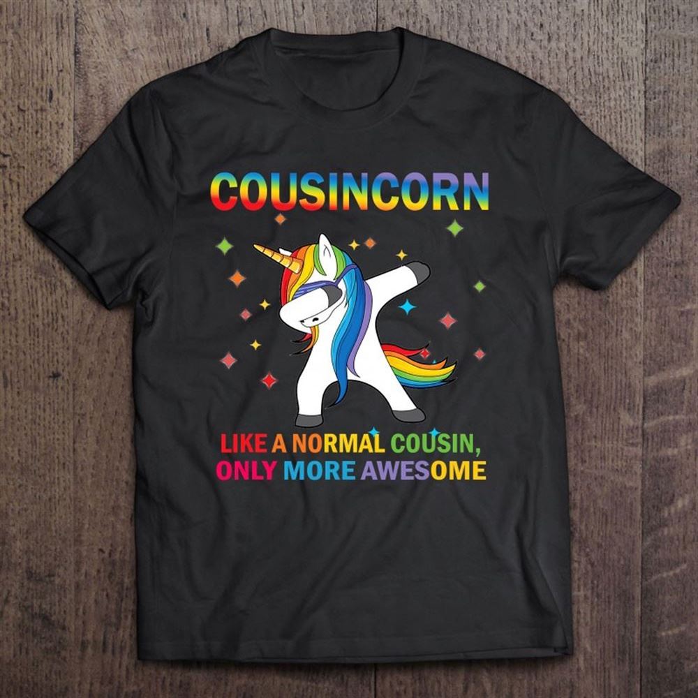 Cousincorn Dabbing Unicorn Cousin Funny Mothers Day Gift T Shirt, Mother's Day Shirt, Shirt For Mom, Mom Shirt