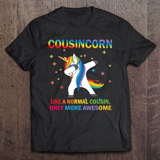Cousincorn Dabbing Unicorn Cousin Funny Mothers Day Gift T Shirt, Mother's Day Shirt, Shirt For Mom, Mom Shirt