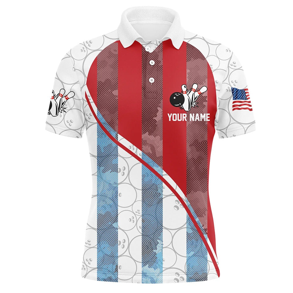 Custom Bowling Polo Shirts, Bowling Shirt For Men Bowling Tournament Jersey Unisex Polo Bowling Shirt