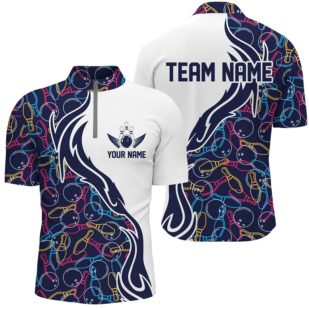 Custom Bowling Polo Shirts, Custom Bowling Shirts For Men And Women, Personalized Bowling Team Jerseys