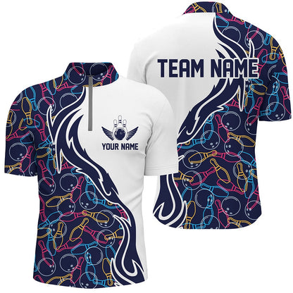 Custom Bowling Polo Shirts, Custom Bowling Shirts For Men And Women, Personalized Bowling Team Jerseys