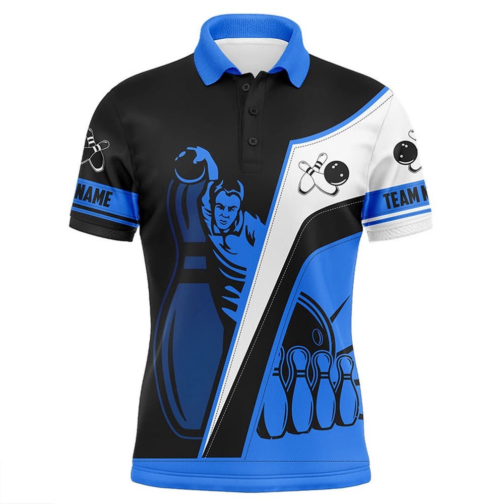 Custom Bowling Polo Shirts, Custom Mens Polo Bowling Shirts, Personalized Men'S Bowling Jerseys, Bowling Team Jerseys Multicolor