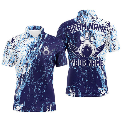 Custom Bowling Polo Shirts, Personalized Bowling Shirts For Men And Women, Team Bowling Jerseys Bowling Pin