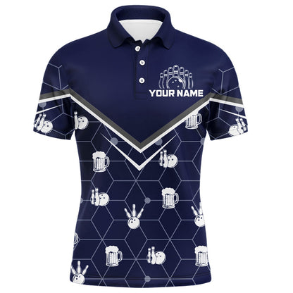 Custom Bowling Polo Shirts, Personalized Camo Polo Shirt Bowling Shirt For Men Custom Bowling Jersey Bowling Team League