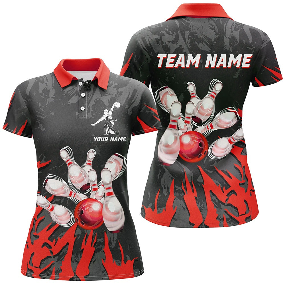 Custom Bowling Polo Shirts, Team Bowling Jersey Custom Bowling Polo Shirt For Men & Women Multicolor