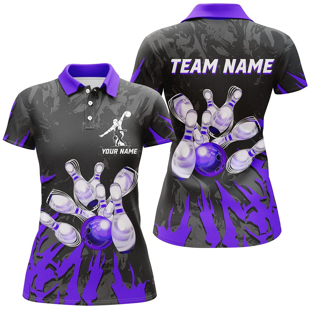 Custom Bowling Polo Shirts, Team Bowling Jersey Custom Bowling Polo Shirt For Men & Women Multicolor