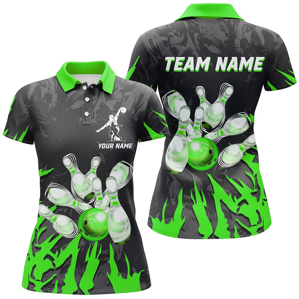 Custom Bowling Polo Shirts, Team Bowling Jersey Custom Bowling Polo Shirt For Men & Women Multicolor