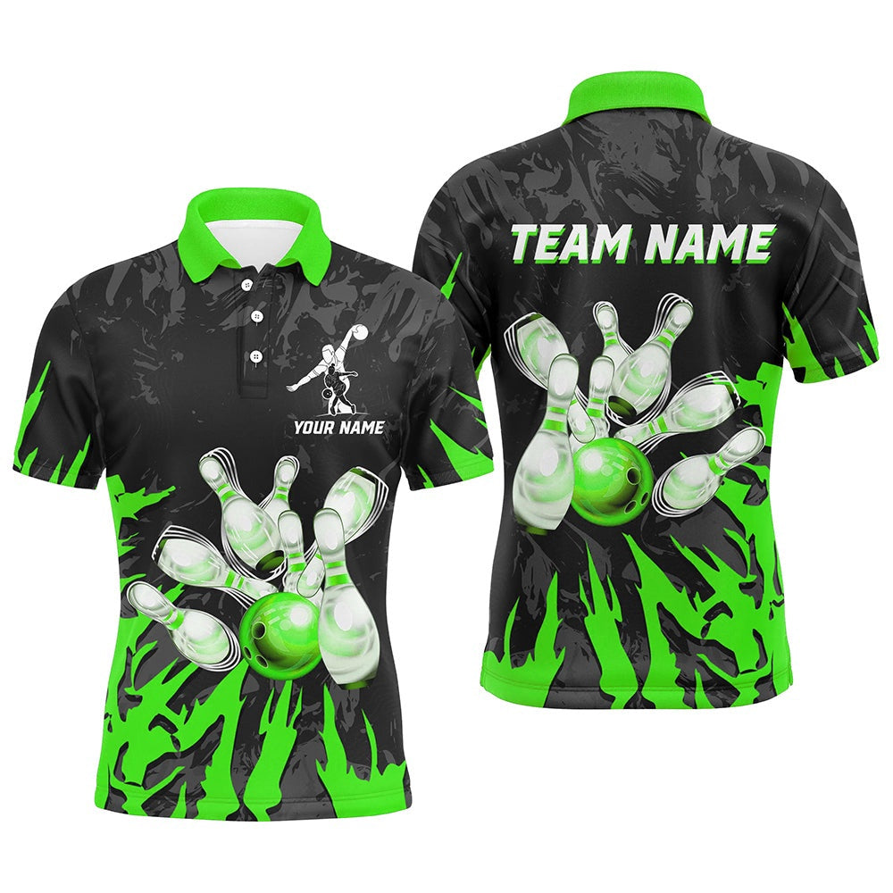 Custom Bowling Polo Shirts, Team Bowling Jersey Custom Bowling Polo Shirt For Men & Women Multicolor