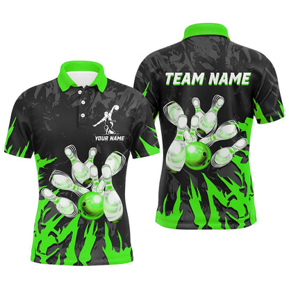 Custom Bowling Polo Shirts, Team Bowling Jersey Custom Bowling Polo Shirt For Men & Women Multicolor