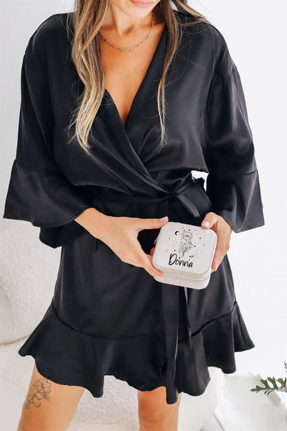 Custom Name Jewelry Holder, Bridal Shower Party, Zodiac Jewelry Box, Mother's Day Jewelry Case