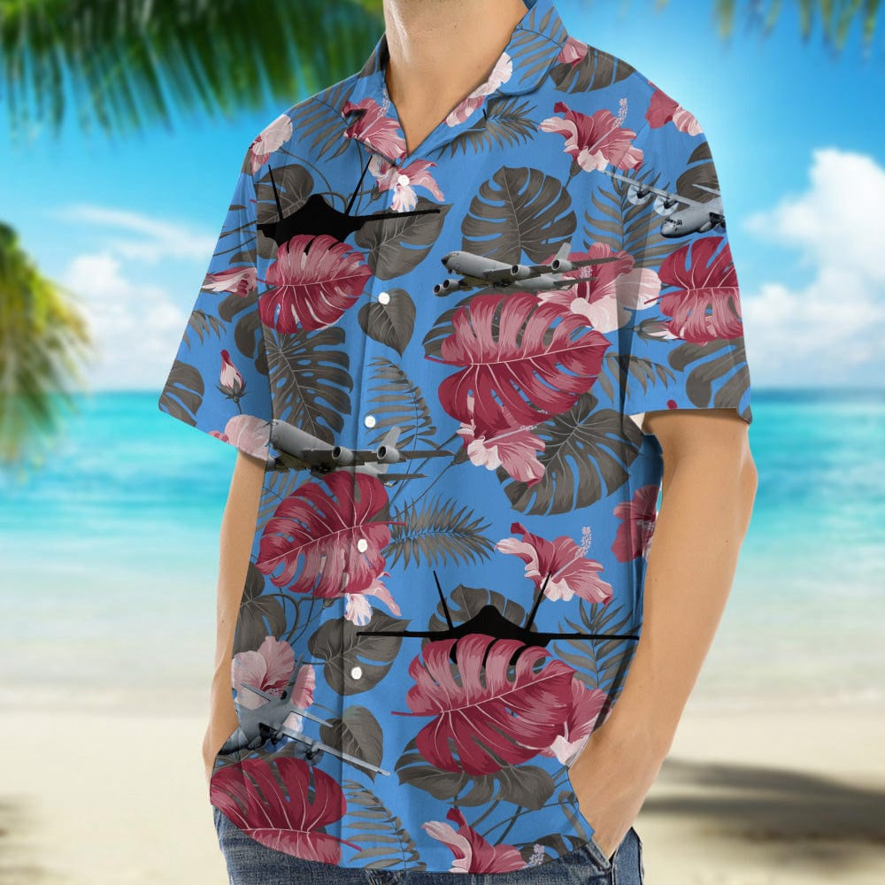 Custom Photo Air Force Hawaiian Shirt, Custom Hawaiian Shirts With Face