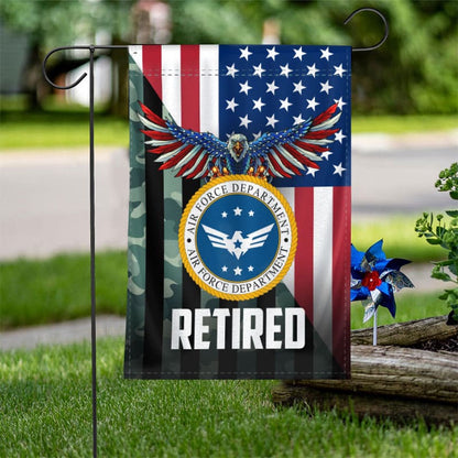 Custom US Air Force Flag, I Served For Freedom Air Force Flag, Military Air Force Flag, Veteran Day Gift