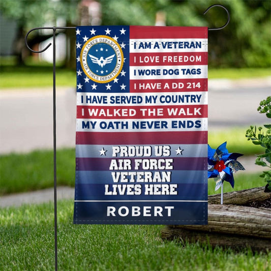 Custom US Air Force Flag, Pride Air Force Flag, Military Air Force Flag, Veteran Day Gift