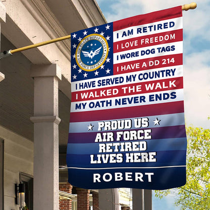 Custom US Air Force Flag, Pride Air Force Flag, Military Air Force Flag, Veteran Day Gift