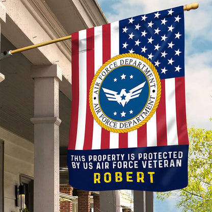 Custom US Air Force Flag, United States Air Force Flag, Military Air Force Flag, Veteran Day Gift