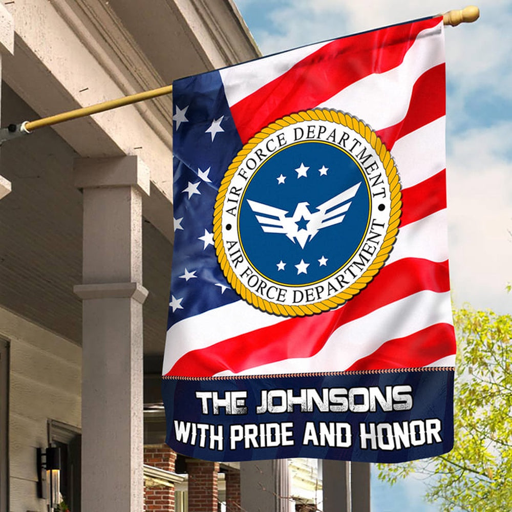 Custom US Air Force Flag, Usa Veteran Air Force Flag, Military Air Force Flag, Veteran Day Gift