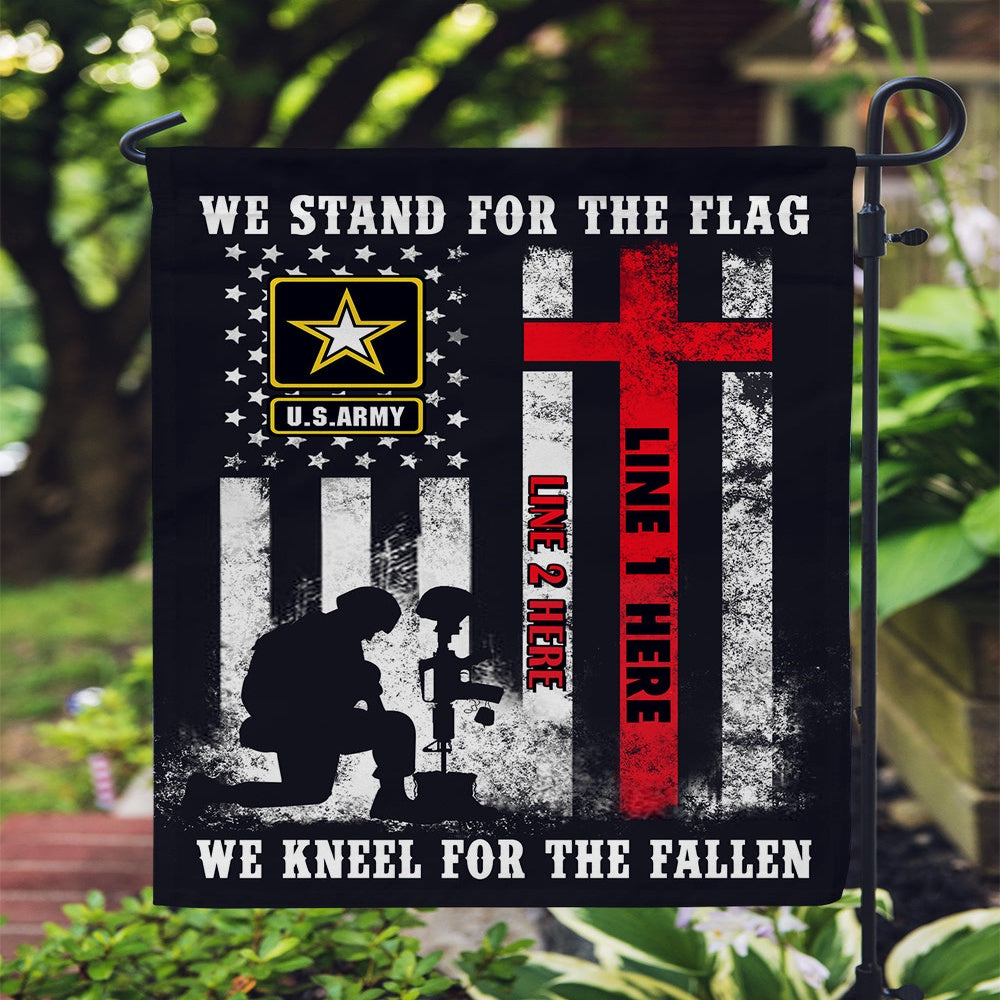 Custom US Army Flag, Army Veteran Garden Flag, US Army Veteran Flag, Army Retired Flag