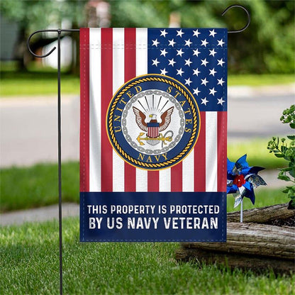 Custom US Navy Flag, United States Navy Flag, US Navy Garden Flag, US Veteran Flag