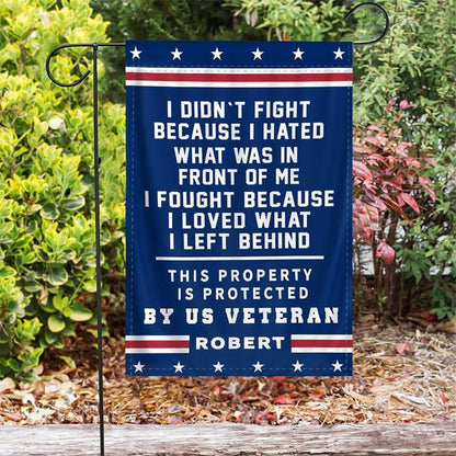Custom US Veteran Flags, I Didn'T Fight Flag