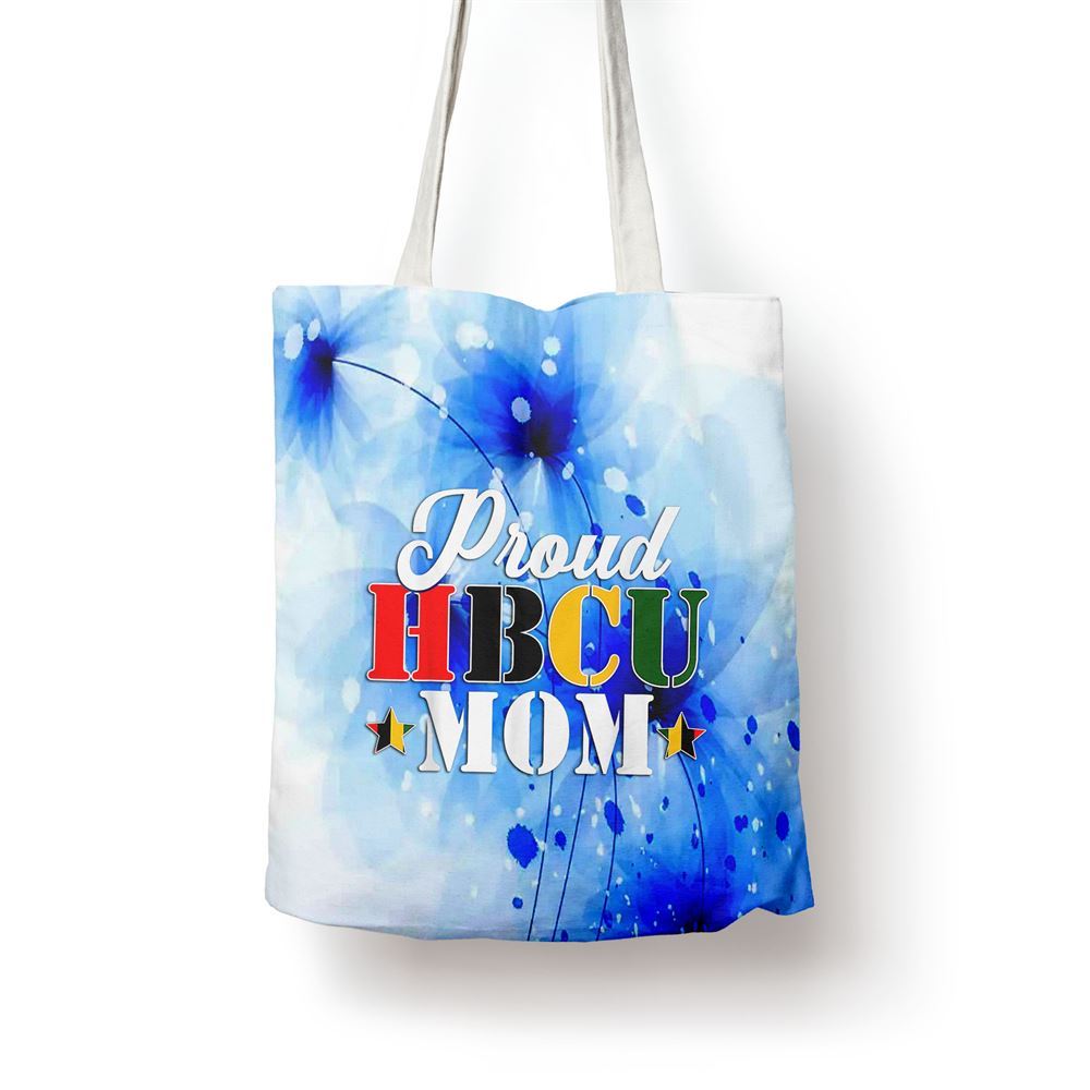 Cute Proud Hbcu Mom Black College University Mothers Day Tote Bag, Women Tote Bag, Canvas Tote Bag, Printed Tote Bag