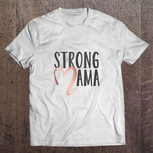 Cute Strong Mother Mom Mother Mommy Mama Rose Gold Heart T Shirt, Mother's Day Shirt, Shirt For Mom, Mom Shirt