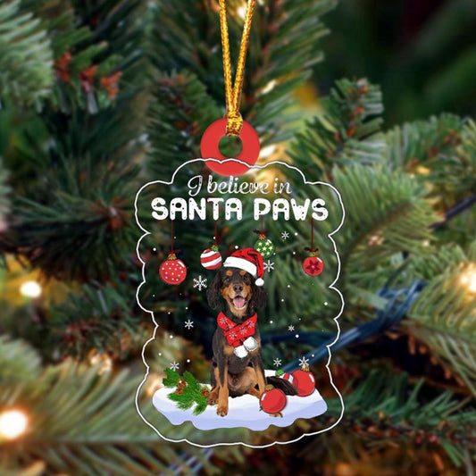 Dog Christmas Ornament, Gordon Setter Christmas Ornament, Pet Christmas Ornaments