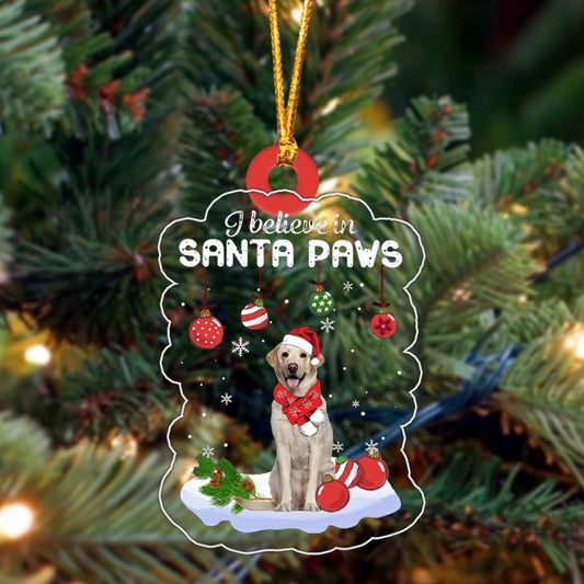 Dog Christmas Ornament, Labrador 2 Christmas Ornament, Pet Christmas Ornaments