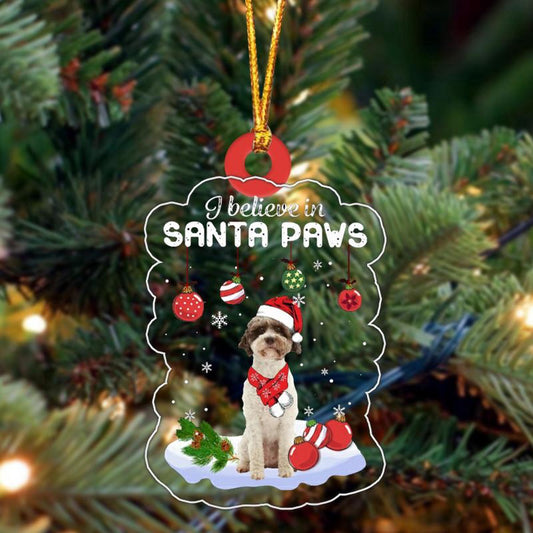 Dog Christmas Ornament, Lagotto Romagnolo Christmas Ornament, Pet Christmas Ornaments