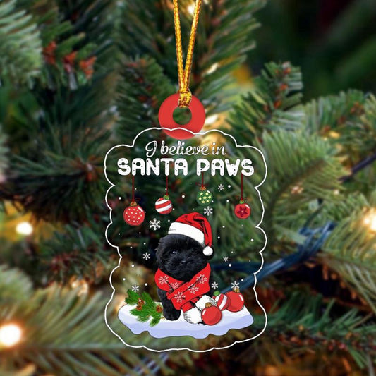 Dog Christmas Ornament, Shoodle Christmas Ornament, Pet Christmas Ornaments