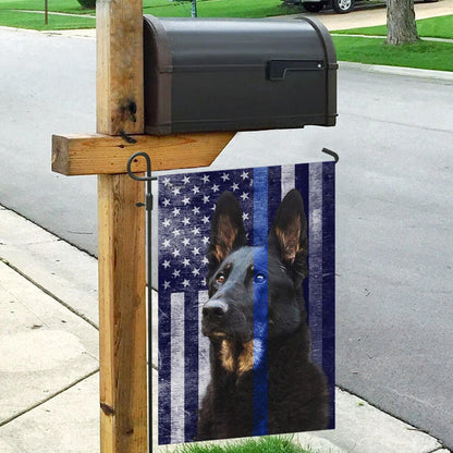 Dog Garden Flags, Amazing Police K9 Flag, Thin Blue Line Flag For Home Decorations, Dog Flags For House, Dog Owner Gift
