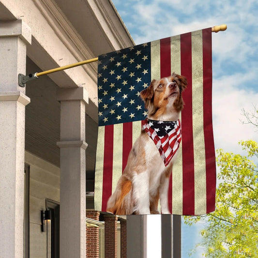 Dog Garden Flags, Australian Shepherd House Flag, Dog Flags For House, Dog Owner Gift