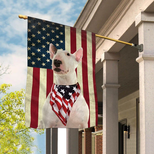 Dog Garden Flags, Bull Terrier House Flag, Dog Flags For House, Dog Owner Gift