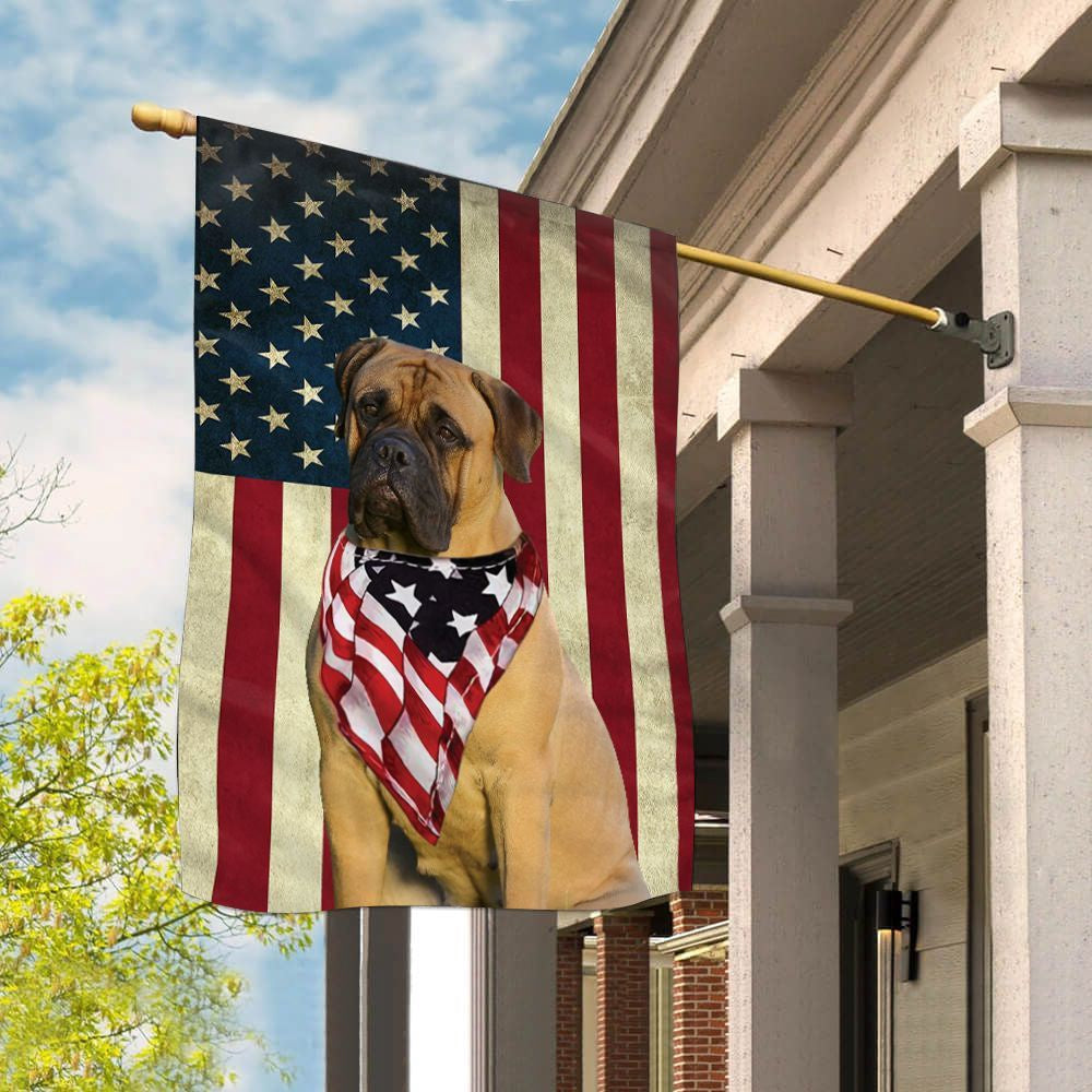 Dog Garden Flags, Bullmastiff House Flag, Dog Flags For House, Dog Owner Gift