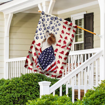 Dog Garden Flags, Cavalier King Charles Spaniel Dog Flag, Dog Flags For House, Dog Owner Gift