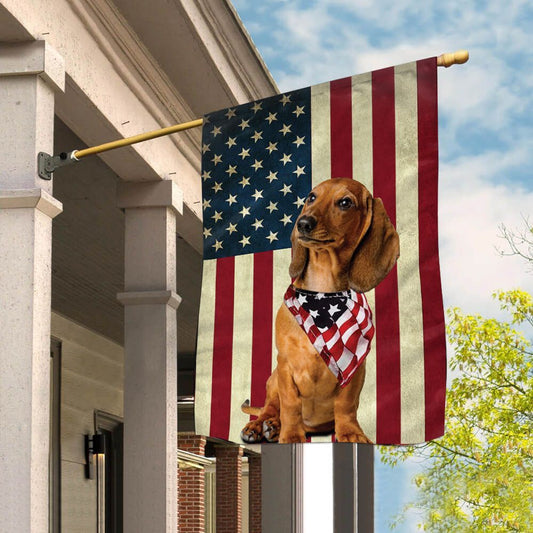 Dog Garden Flags, Dachshund House Flag, Dog Flags For House, Dog Owner Gift