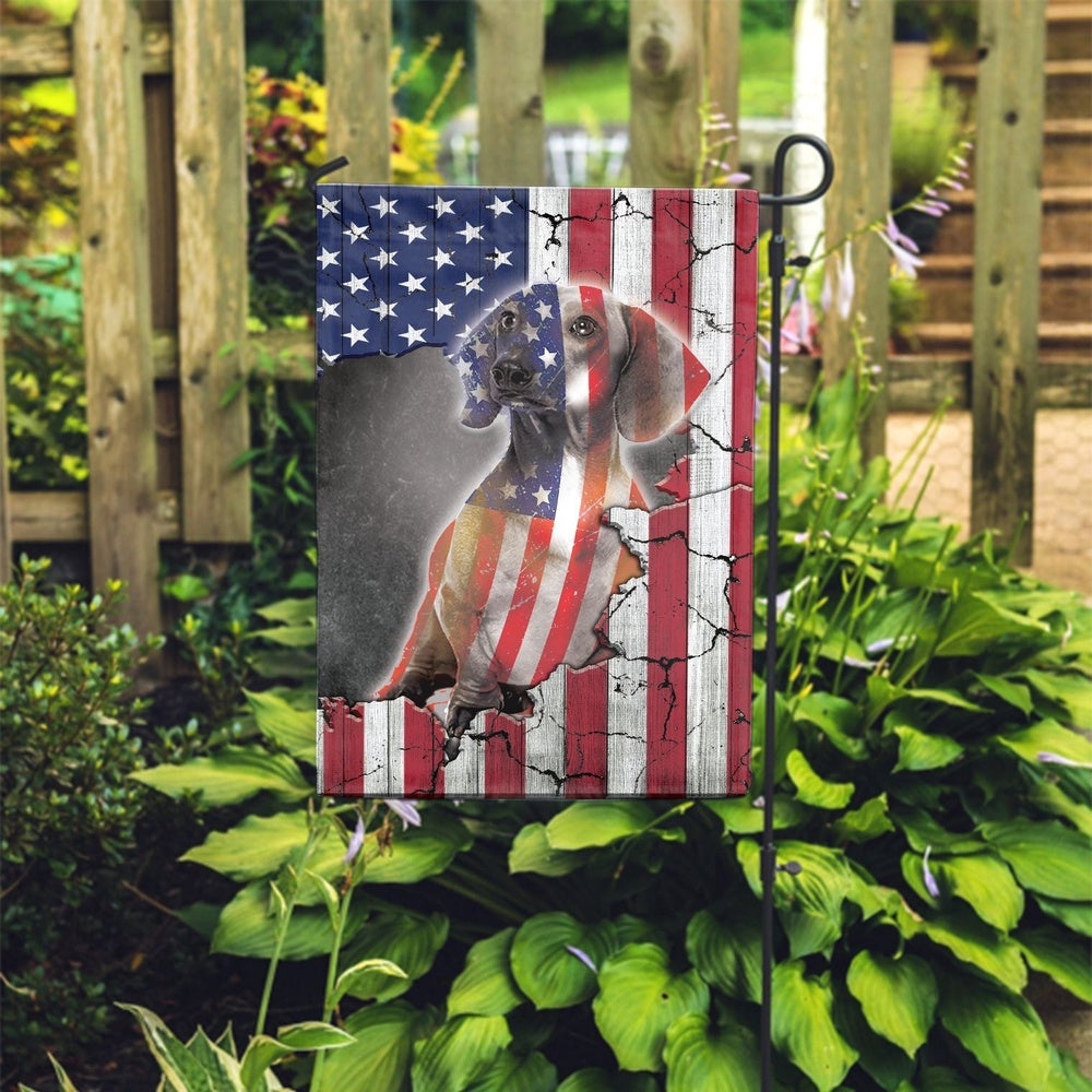 Dog Garden Flags, Dachshund House Flag, Dog Flags For House, Dog Owner Gift