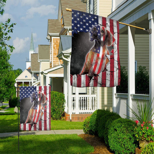 Dog Garden Flags, Dachshund House Garden Flag, Dog Flags For House, Dog Owner Gift