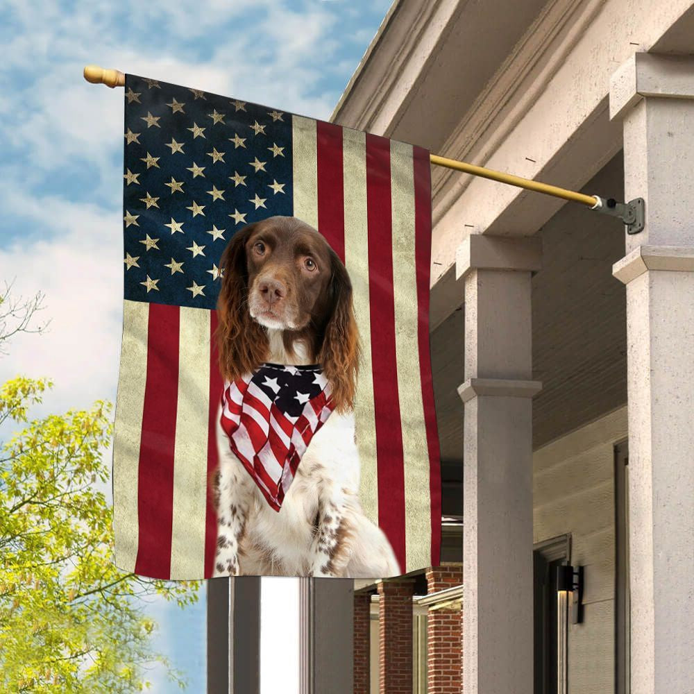 Dog Garden Flags, English Springer Spaniel House Flag, Dog Flags For House, Dog Owner Gift