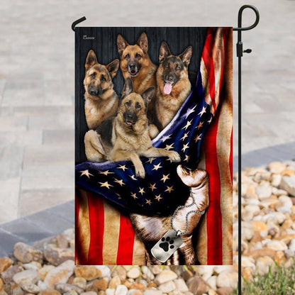 Dog Garden Flags, German Shepherd Flag, Dog Flags For House, Dog Owner Gift