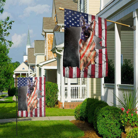 Dog Garden Flags, German Shepherd Garden Flag, Dog Flags For House, Dog Owner Gift